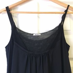 Miu Miu slip dress